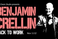 Image for event: Benjamin Crellin - Back To Work