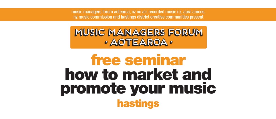 'How To Market and Promote Your Music' Seminar