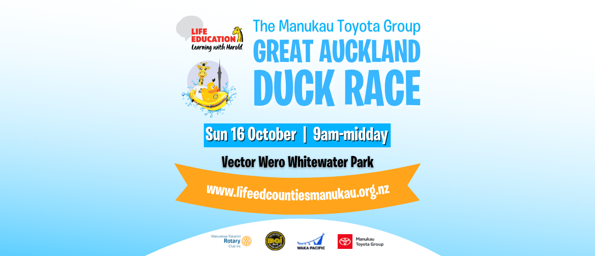 The Manukau Toyota Group Great Auckland Duck Race