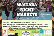 Image for event: Waitara Night Markets 2022/2023 Launch with 