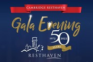 Image for event: Cambridge Resthaven 50th Birthday - Gala Evening