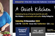 Image for event: Nici Wickes talks of A Quiet Kitchen with Nicky Pellegrino