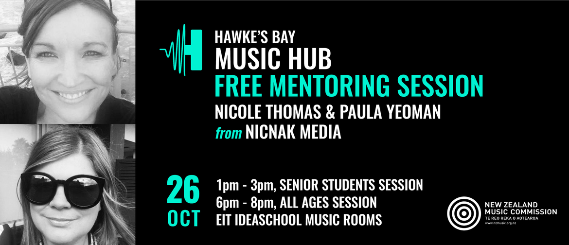 HB Music Hub Mentoring Session - Nicnak Media: CANCELLED