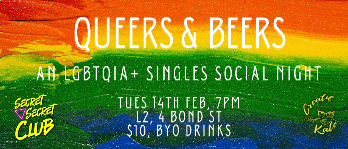 Queers & Beers: an LGBTQIA+ Singles Social Night: CANCELLED