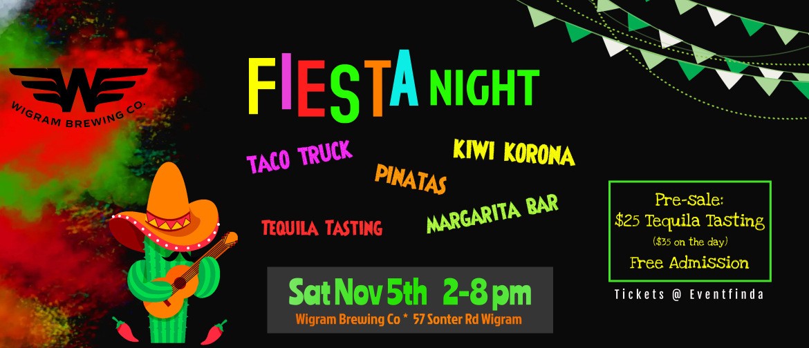 Wigram Brewing's Fiesta Night