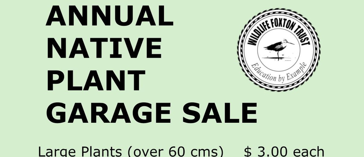 Native Plant Garage Sale
