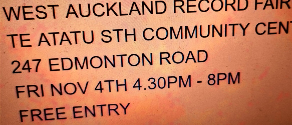 West Auckland Record Fair