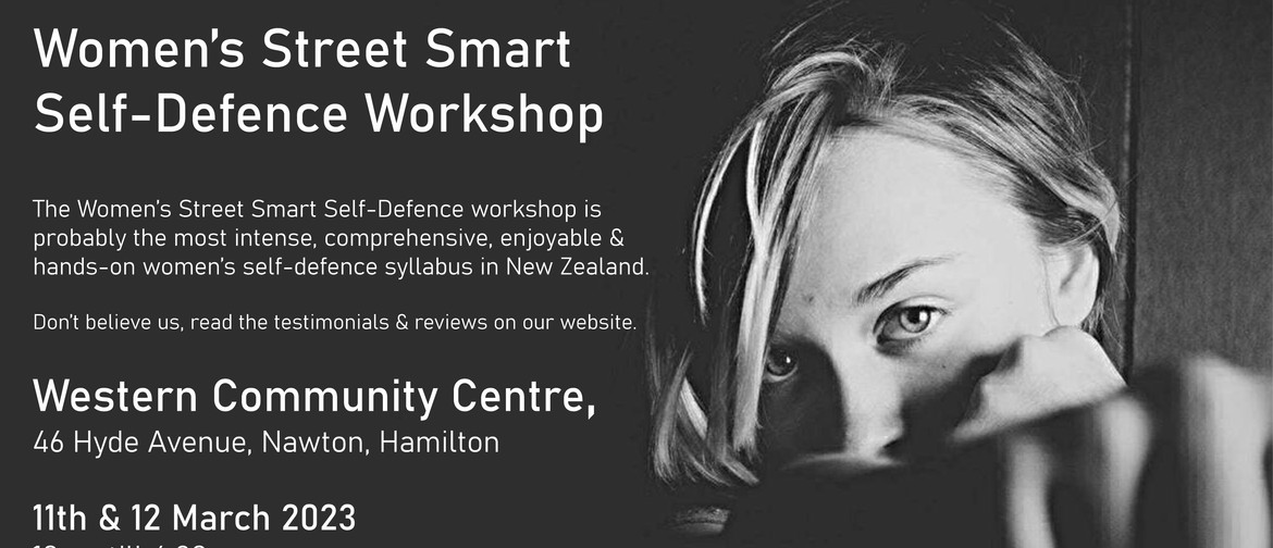 Women's Street Smart Self-Defence Hamilton (March)