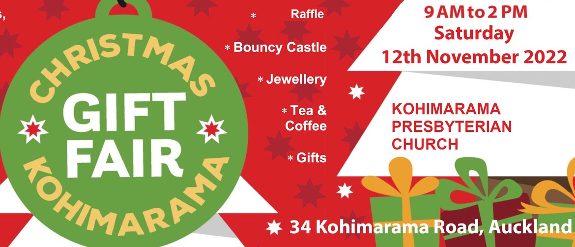 Kohimarama Christmas Gift Fair