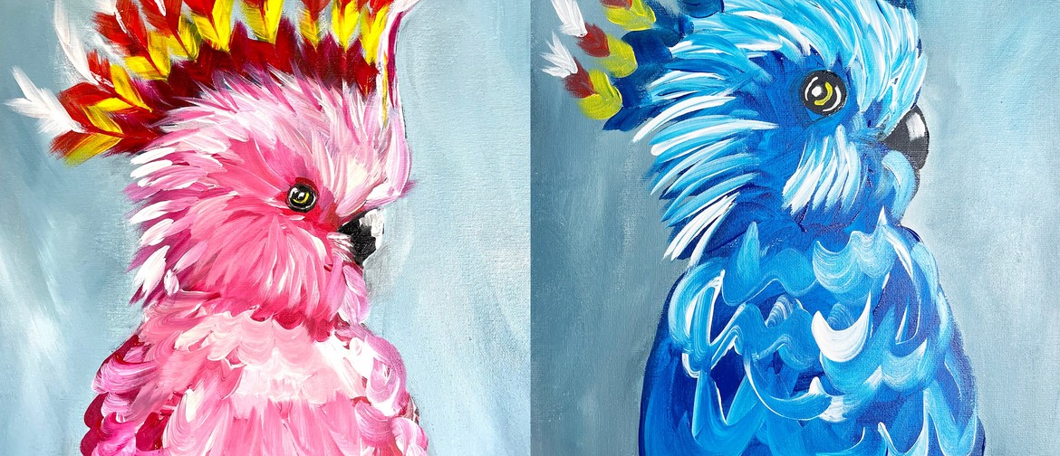 Paint and Wine Night - Create Your Own Cockatoo