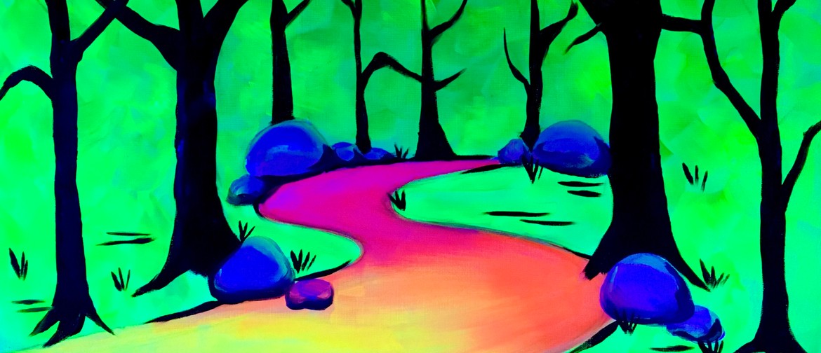 Glow in the Dark Paint Night - Enchanted Forest