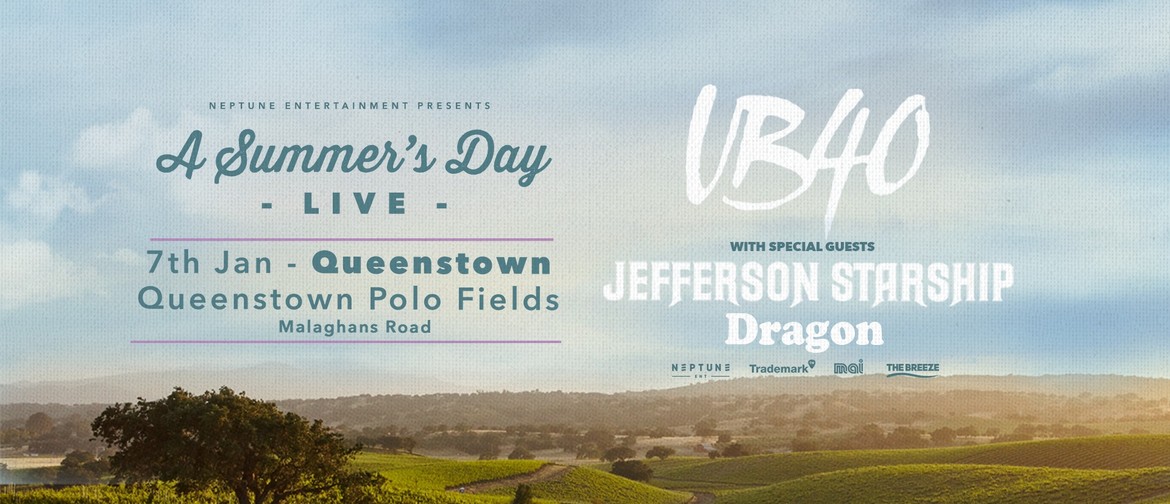 A Summer’s Day Live ft. UB40, Jefferson Starship & Dragon