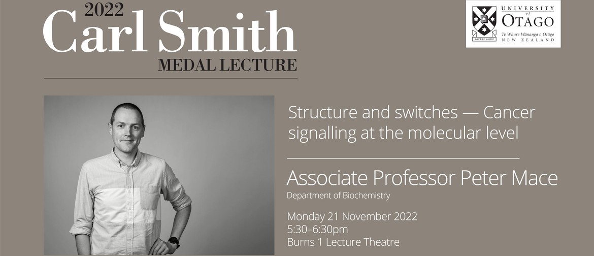 Carl Smith Medal Lecture | Associate Professor Peter Mace