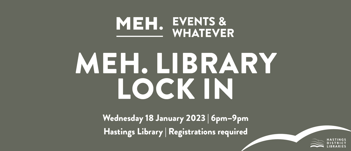 MEH 22 Library Lock-in: VR, Pizza and Boardgames