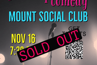 Image for event: Social Club Comedy Night