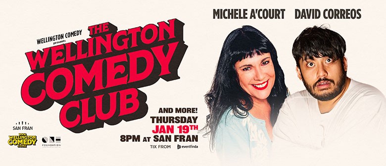 The Wellington Comedy Club, Michele A'Court + David Correos