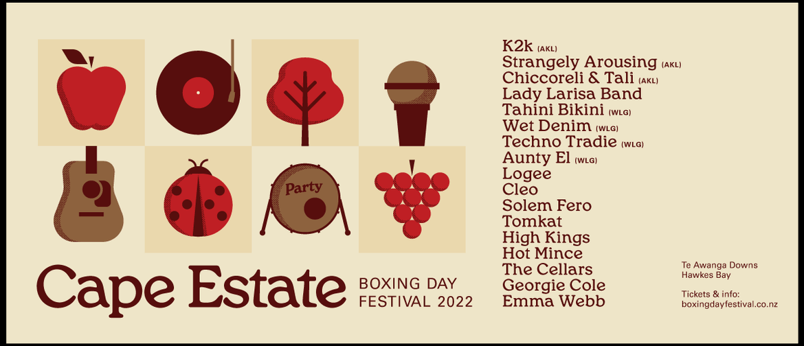 Cape Estate - Boxing Day Festival 2022
