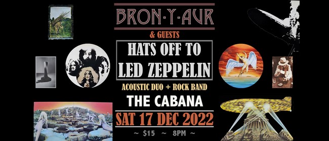 Bron-y-aur: Hats Off to Led Zeppelin - Acoustic + Rock Band