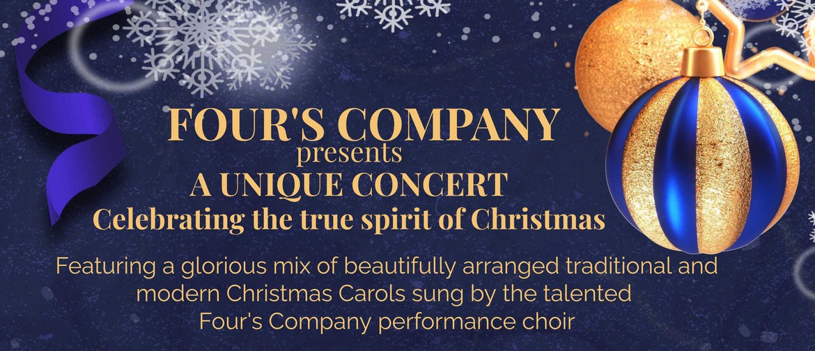 Four's Company present Joy to the World! A Christmas Concert
