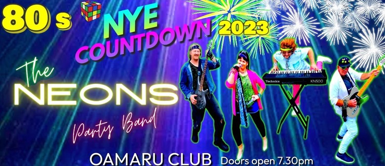 80s New Year's Eve Countdown 2023 With the Neons!