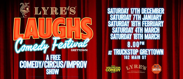 Lyre's Laughs Comedy Festival, at Truckstop Greytown: CANCELLED