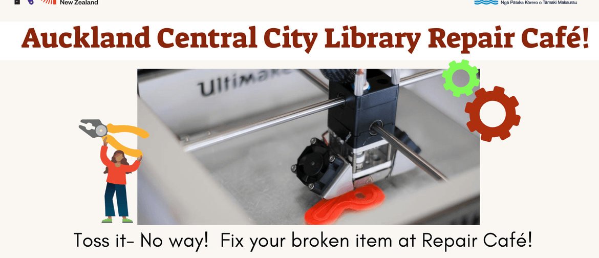 Auckland Central City Library Repair Cafe