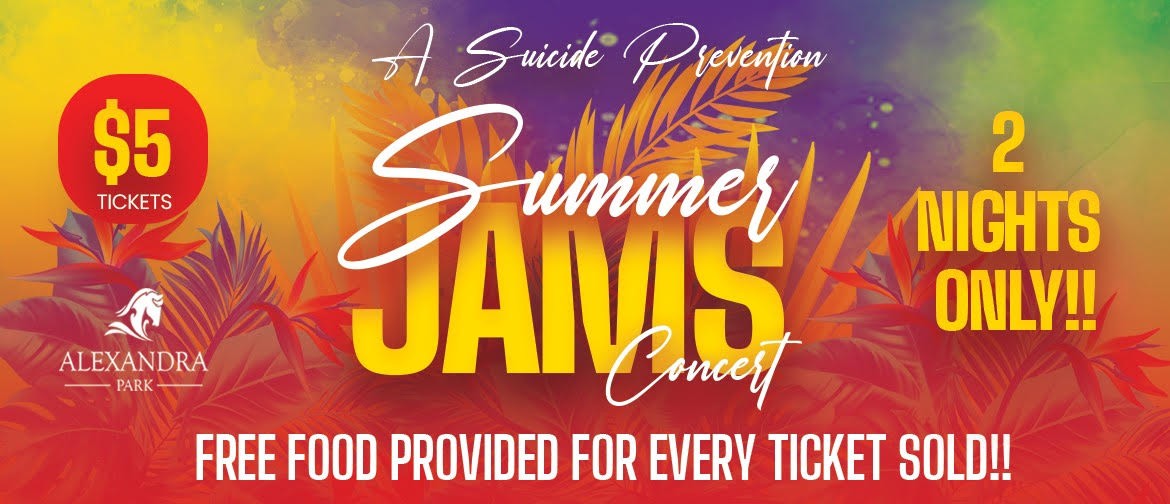Suicide Prevention - Summer Jams Concert: CANCELLED
