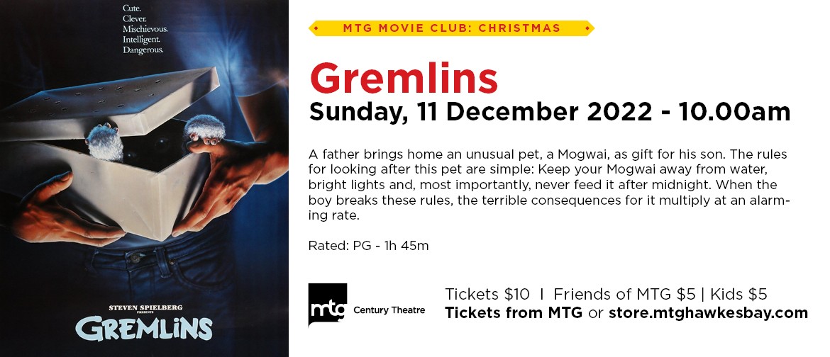 MTG Christmas Movie Club; Gremlins