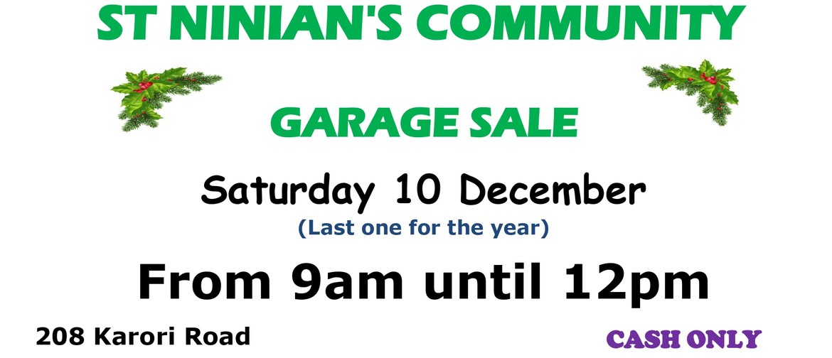 Christmas Community Garage Sale