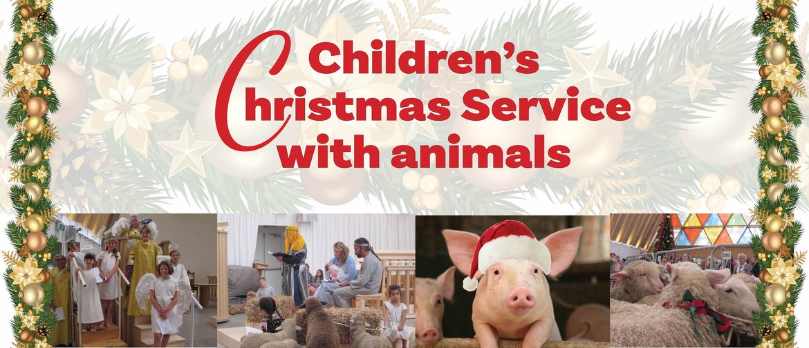 Children's Christmas Service with Animals