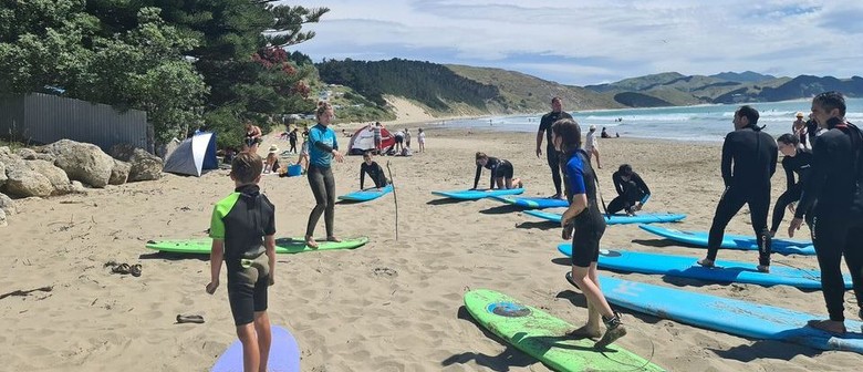 Castlepoint Summer Surf Lessons Dec 26th-29th