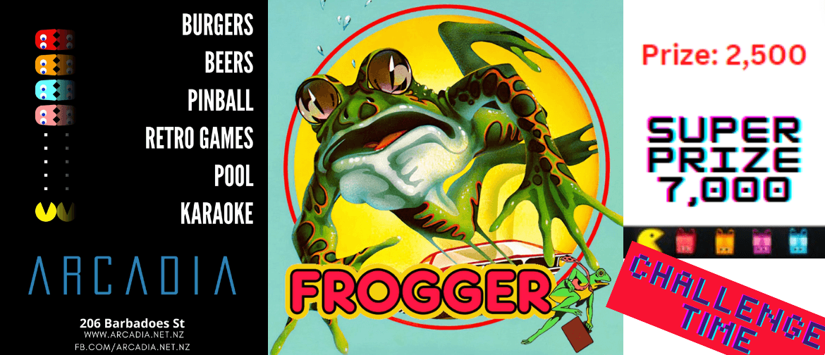 Arcadia's Awesome Frogger Challenge