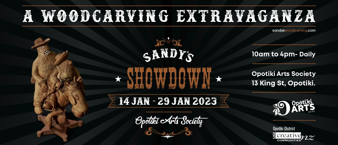 Sandy's Showdown - A Woodcarving Extravaganza