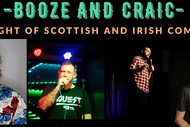 Image for event: Booze & Craic: A Night Of Irish & Scottish Comedy in Mapua
