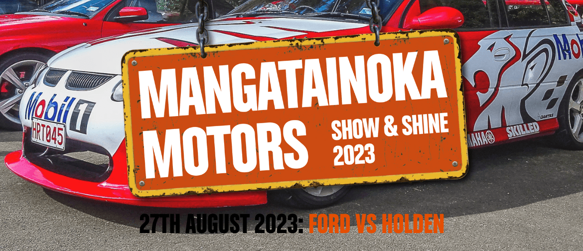 Mangatainoka Motors Ford v Holden Day