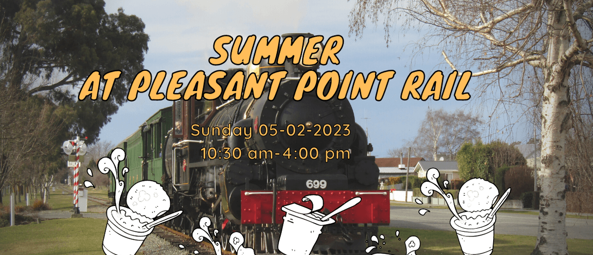 Summer At Pleasant Point Railway