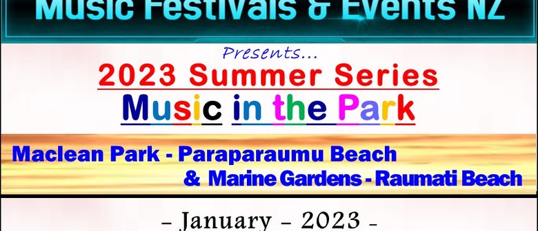 Summer Music in Maclean Park- Wellington Anniversary Weekend