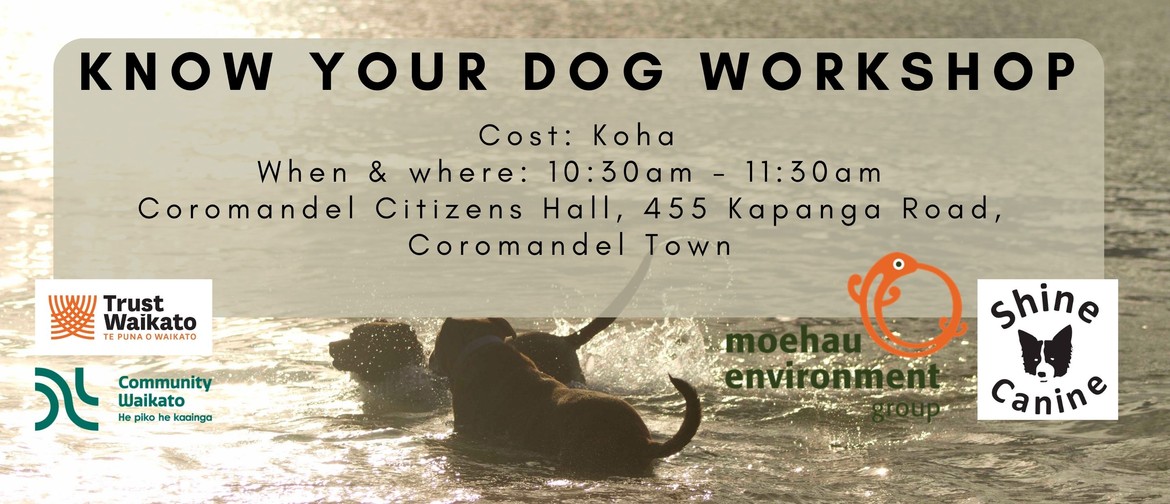 Know Your Dog Training Workshop