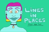 Image for event: Lines in Places - Just for Fun - An Exhibition
