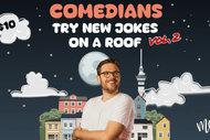 Image for event: Comedians Try New Jokes On A Roof - Guy Williams + More