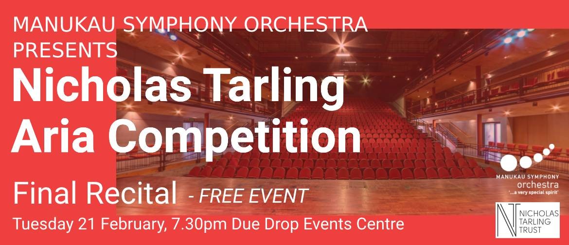 Nicholas Tarling Aria Competition - Final Recital