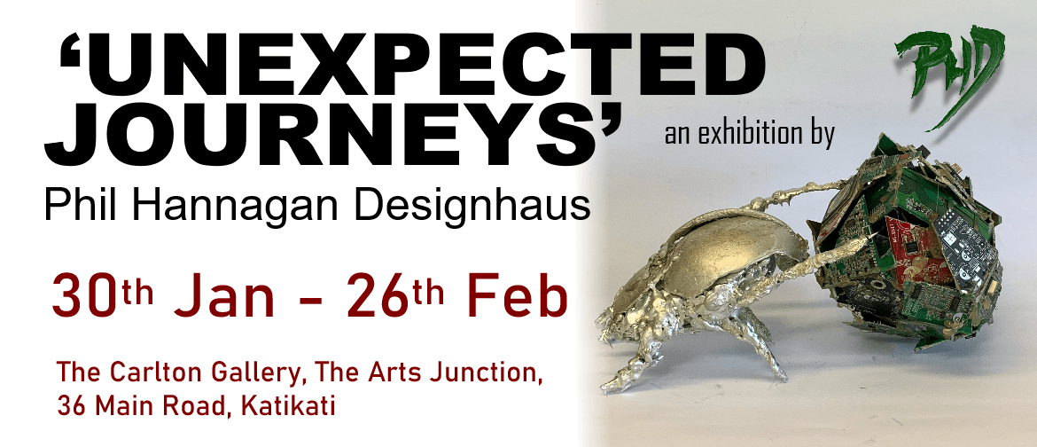 Unexpected Journeys Exhibition by Phil Hannagan