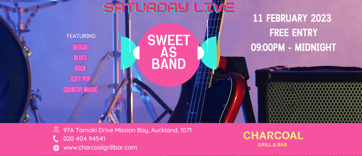 Saturday Live Sweet As Band