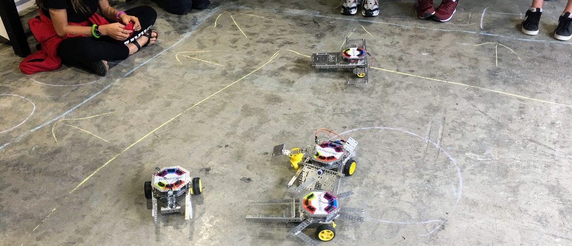 Live Art at MAHARA: Robotics Wars