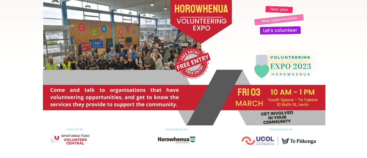 Volunteering Expo Horowhenua 2023