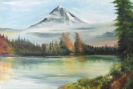 Image for event: Paint & Chill - Bob Ross Mountain & Lake!