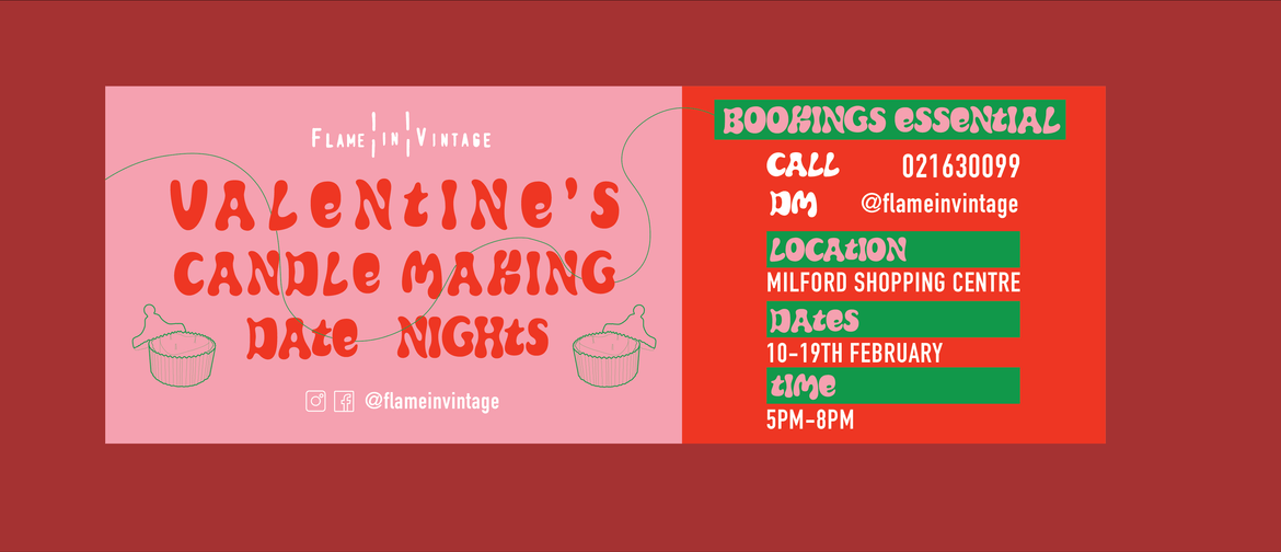 Valentine's Candle-Making Date Nights