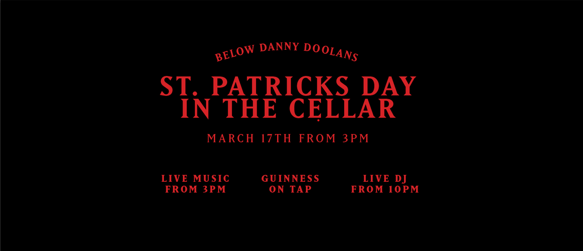 St Patrick's Day at The Cellar Bar