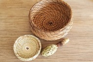 Foraged Fibres: Coiled pine needle basket making