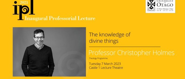 Inaugural Professorial Lecture –Professor Christopher Holmes
